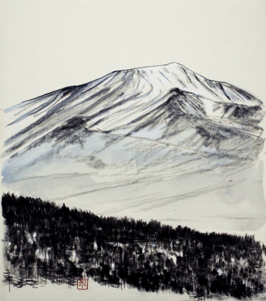 画像1: 相原求一朗　早春雄阿寒岳 (1)