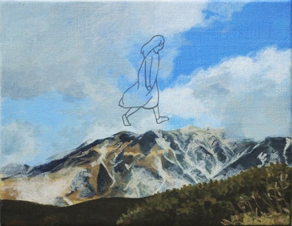画像1: 八太栄理　山の上 (1)
